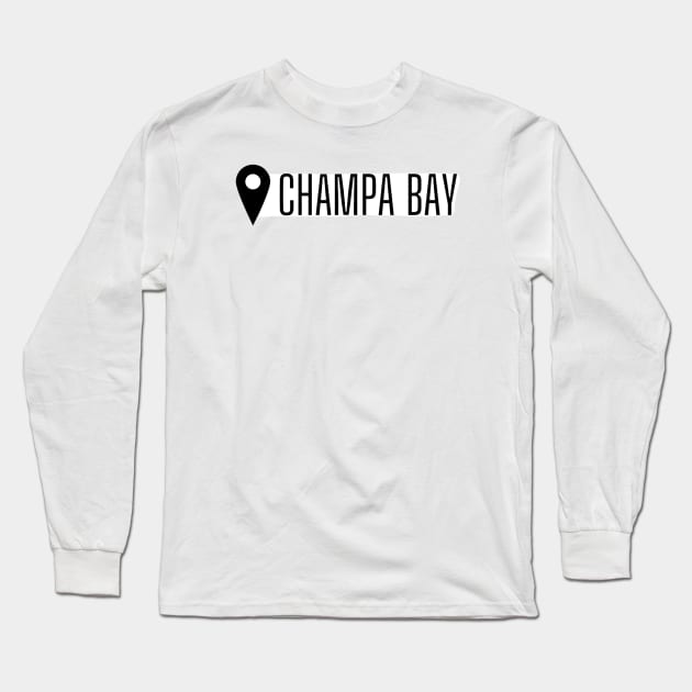 Champa Bay Long Sleeve T-Shirt by delborg